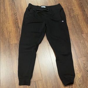 Black Champion Sweatpants Size Large!